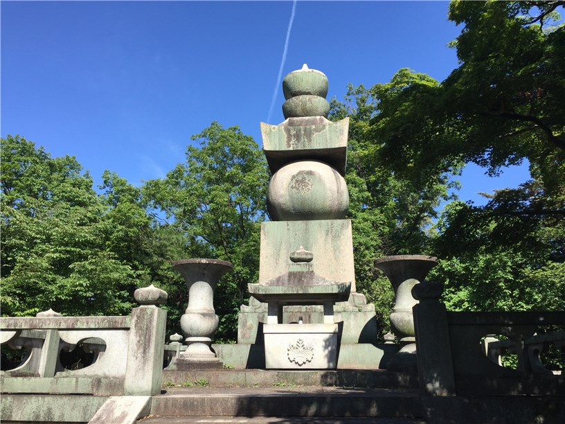 京都にある豊臣秀吉の墓（豊国廟）